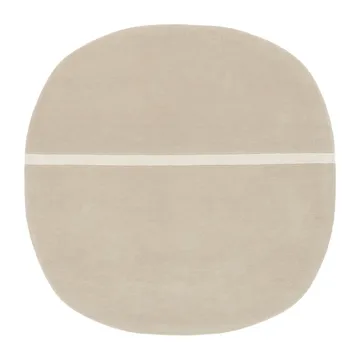 Oona rug 140x140 cm - Sand - Normann Copenhagen