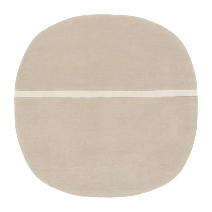 Oona rug 140x140 cm - Sand - Normann Copenhagen