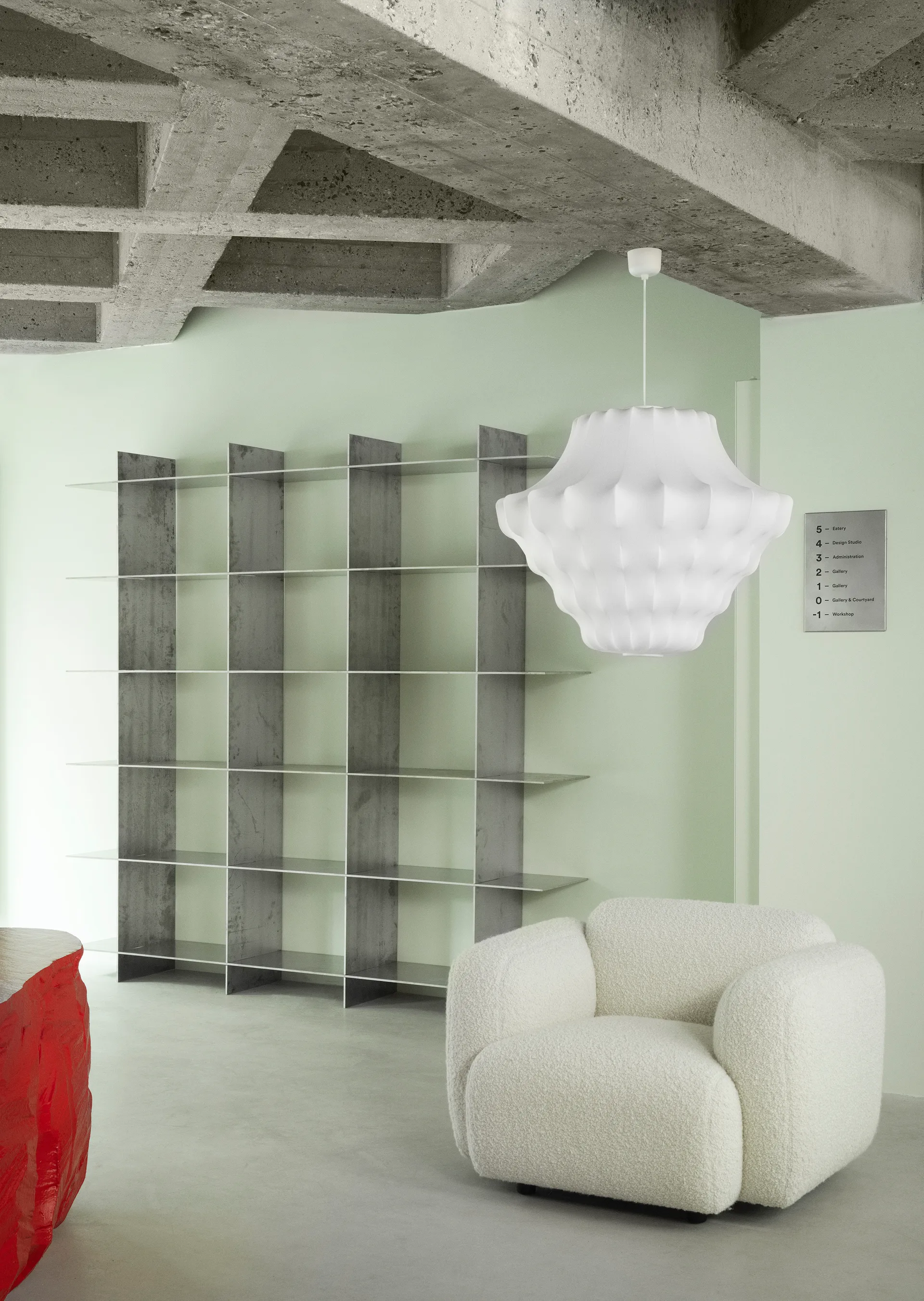 Phantom ceiling lamp large, White Normann Copenhagen