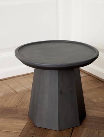Pine table small, side table Ø45 cm H:40.6 cm - Dark Grey - Normann Copenhagen