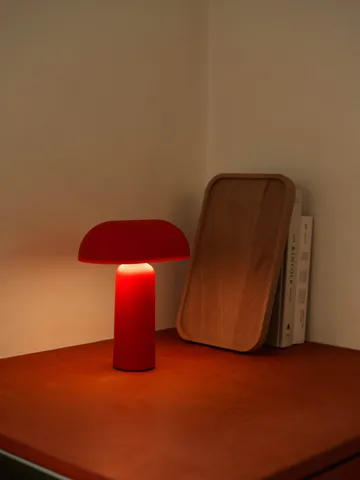 Porta table lamp - Bright red - Normann Copenhagen