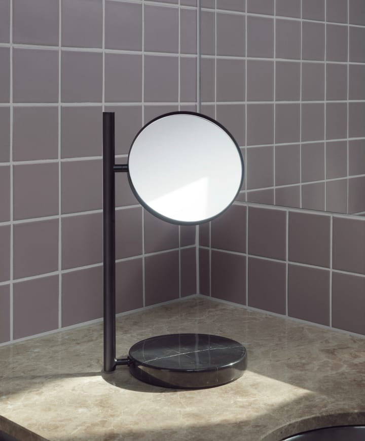 Pose table mirror double-sided - Black - Normann Copenhagen