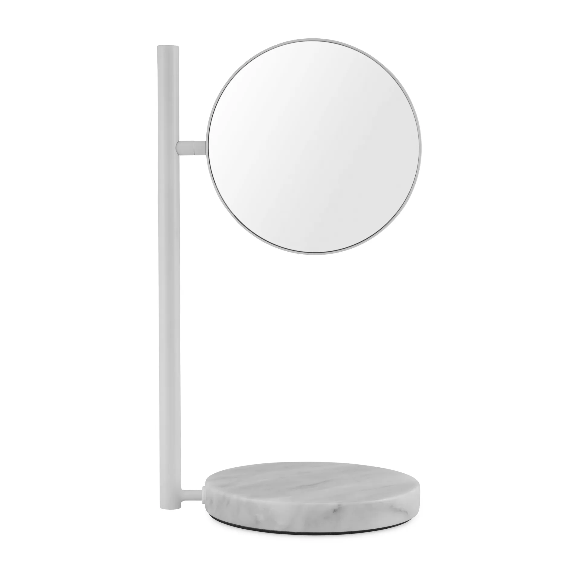 Pose table mirror double-sided, White Normann Copenhagen