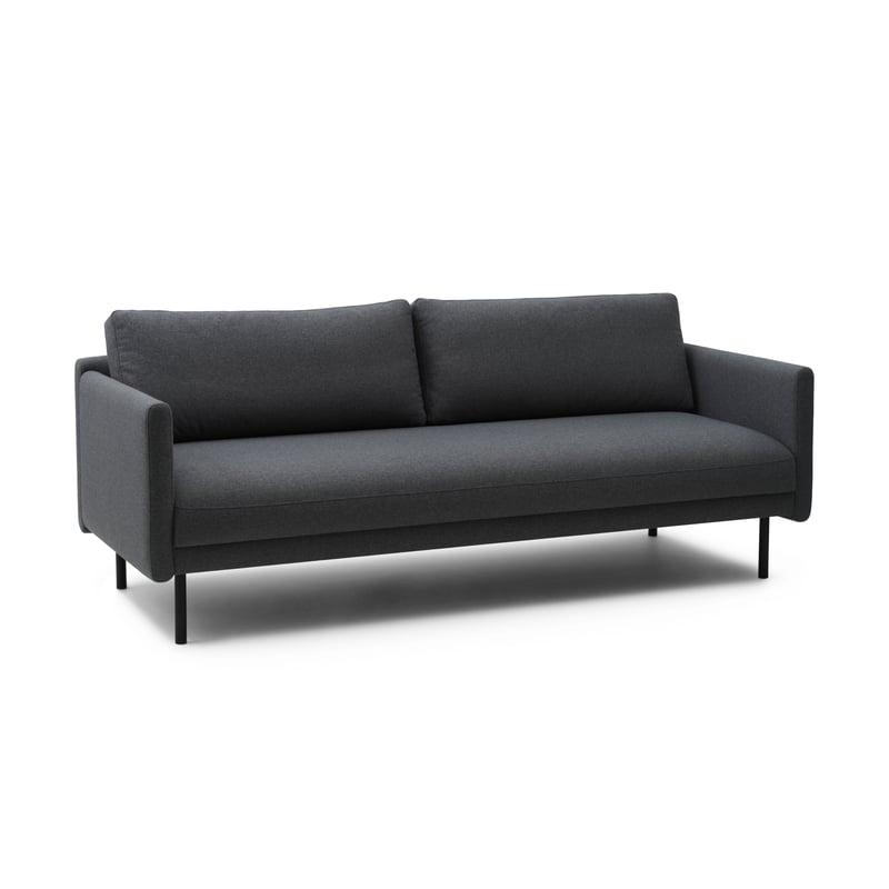 Normann Copenhagen Rar 3-seater sofa Re-Born dark grey
