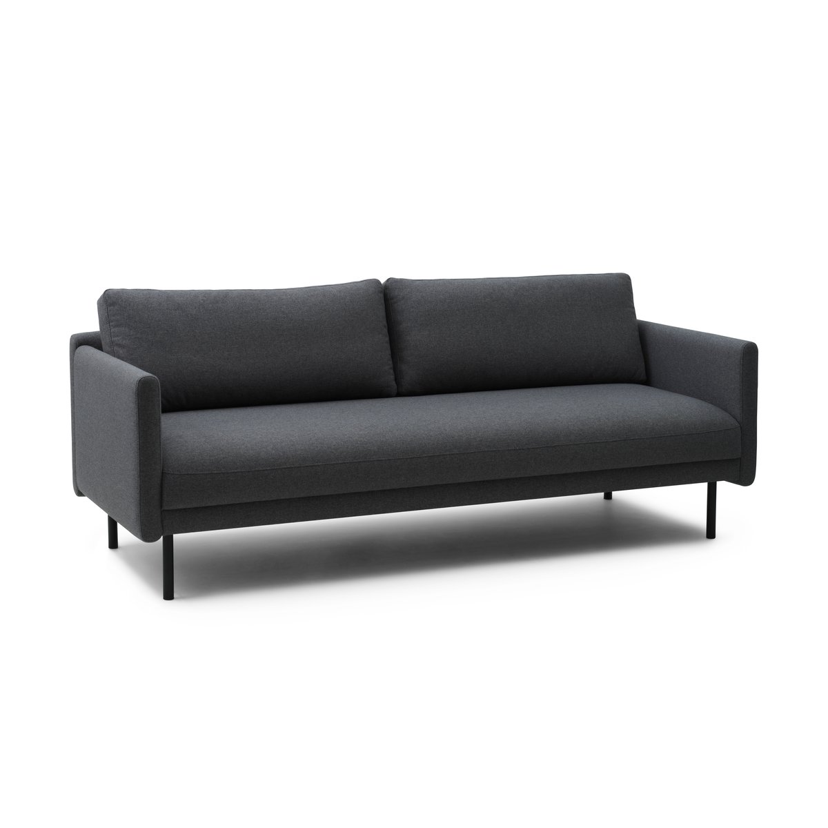 Normann Copenhagen Rar 3-seater sofa Re-Born dark grey