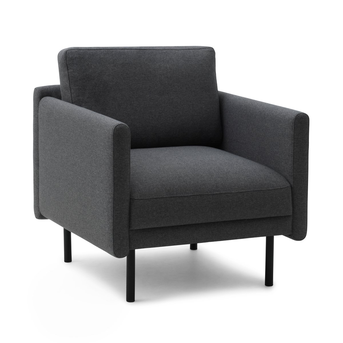 Normann Copenhagen Rar armchair Re-Born dark grey
