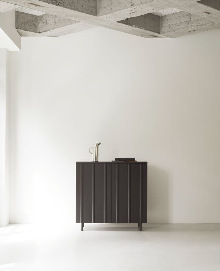 Rib cabinet 96x98.5 cm - Soft Black - Normann Copenhagen