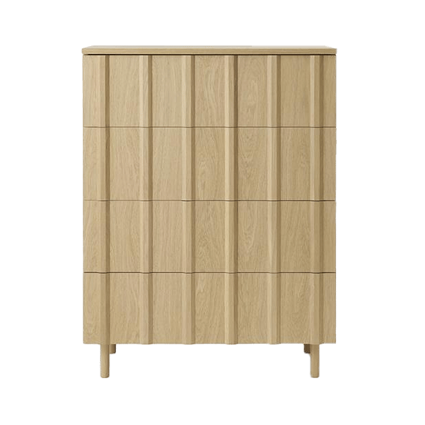 Normann Copenhagen Rib dresser 4 drawers Oak