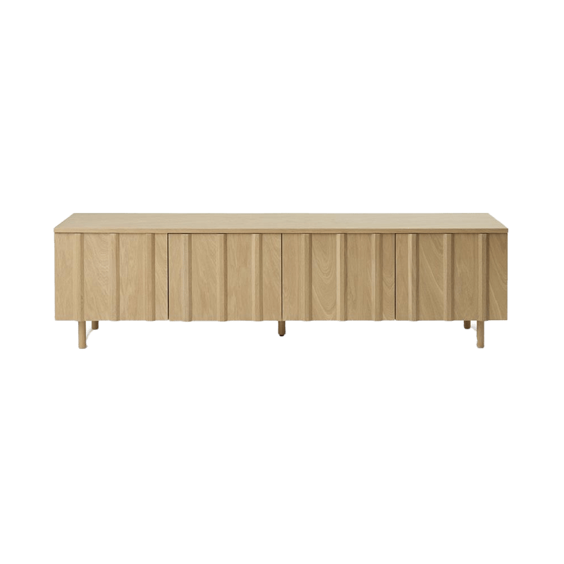 Normann Copenhagen Rib sideboard low Oak