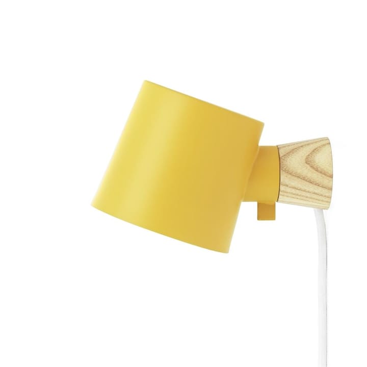 Rise wall lamp - yellow - Normann Copenhagen