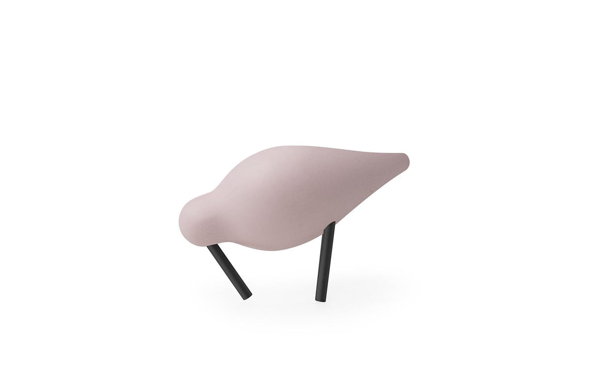 Normann Copenhagen Shorebird small 11.5 cm Rose | Scandinavian Design | Decorative accessories | Pink