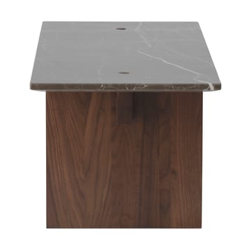 Solid Table coffee table 130x38.5x40 cm - Coffee - Normann Copenhagen