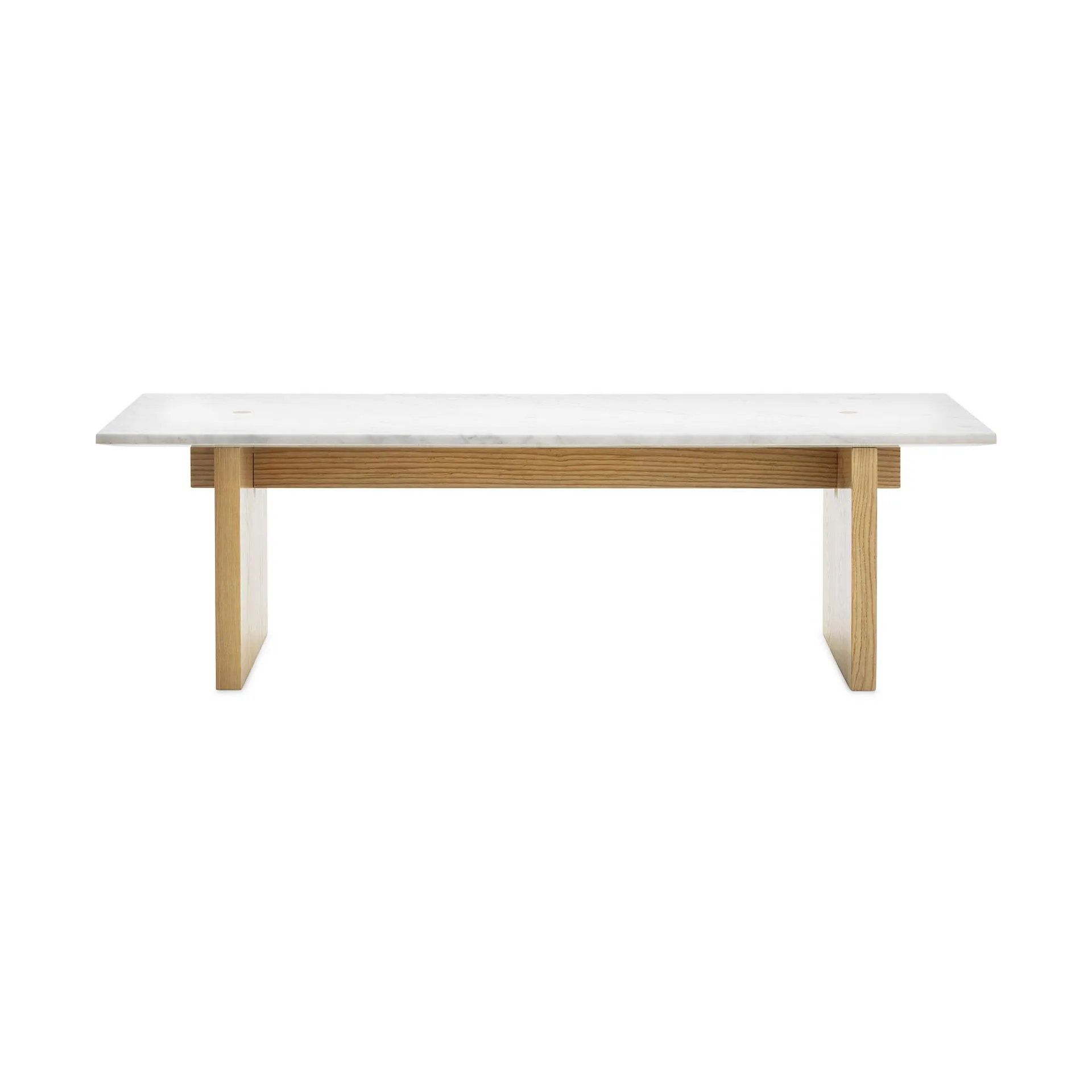 Solid Table coffee table 130x38.5x40 cm, White Normann Copenhagen
