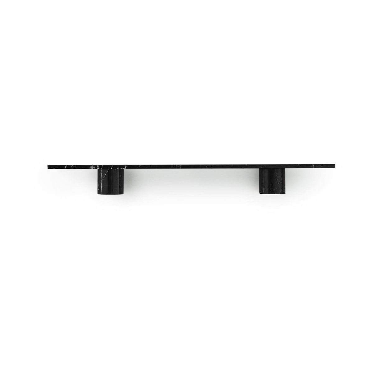 Normann Copenhagen Sten Shelf 120 cm Black marble | Scandinavian Design | Shelves & shelving systems | Black