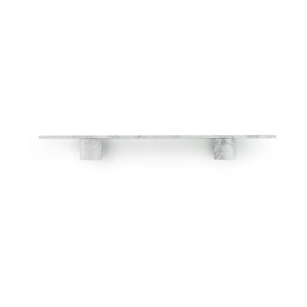 Normann Copenhagen Sten Shelf 120 cm White marble | Scandinavian Design | Shelves & shelving systems | White