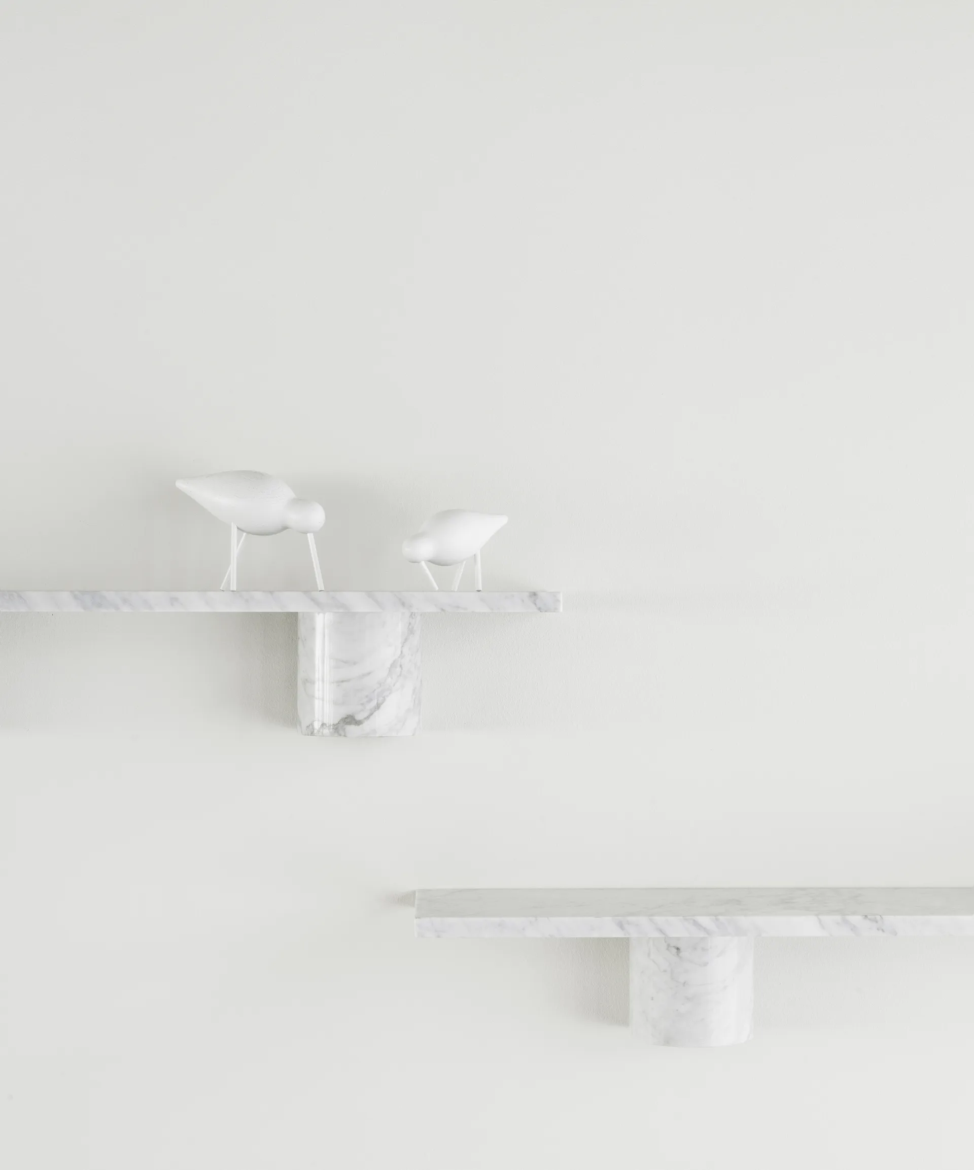 Sten Shelf 120 cm, White marble Normann Copenhagen