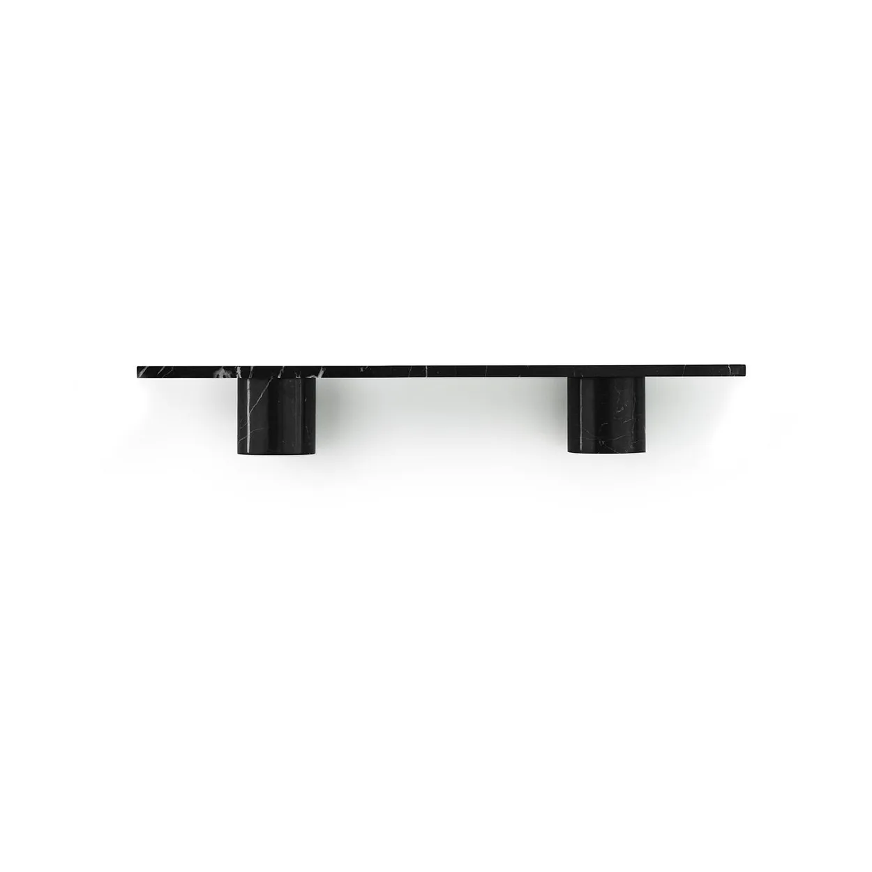 Normann Copenhagen Sten Shelf 80 cm Black marble | Scandinavian Design | Shelves & shelving systems | Black