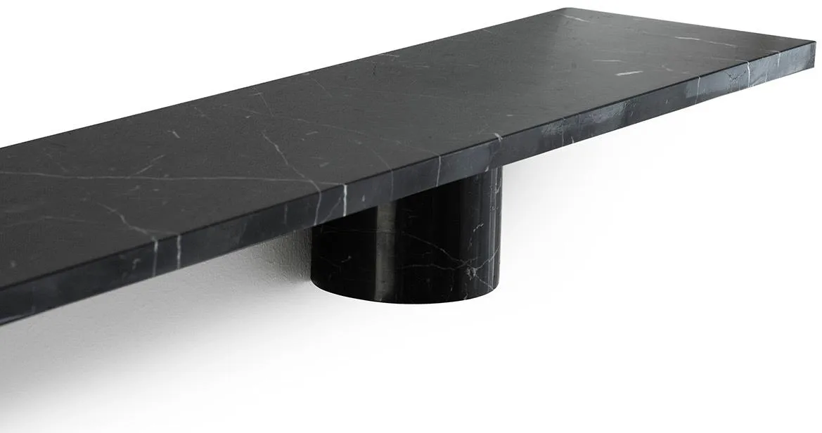 Sten Shelf 80 cm, Black marble Normann Copenhagen