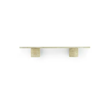 Sten Shelf 80 cm - Travertine - Normann Copenhagen