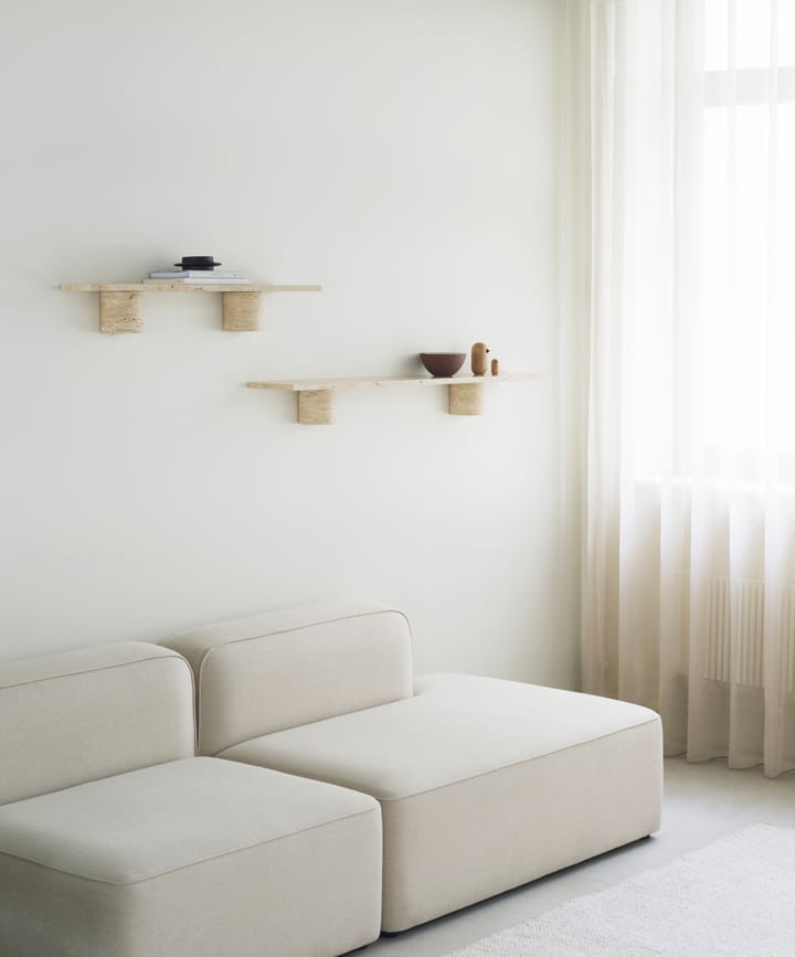Sten Shelf 80 cm, Travertine Normann Copenhagen