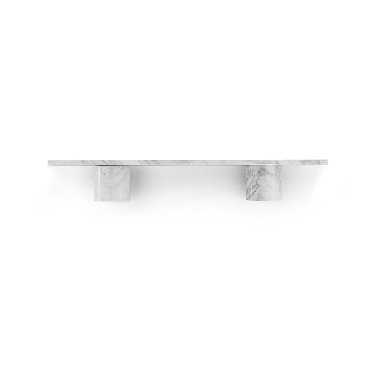 Normann Copenhagen Sten Shelf 80 cm White marble | Scandinavian Design | Shelves & shelving systems | White