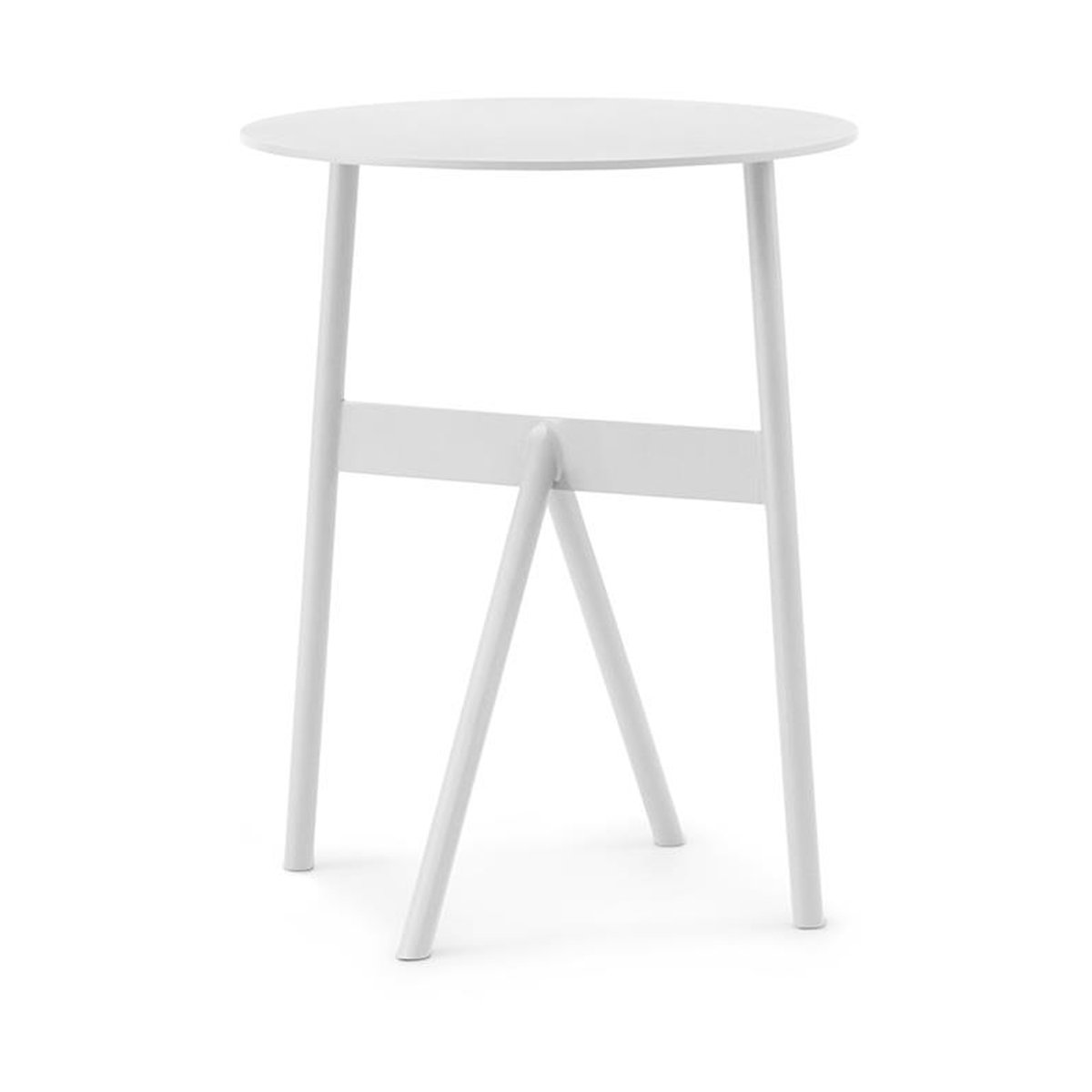 Normann Copenhagen Stock Table side table o37 cm H:46 cm White