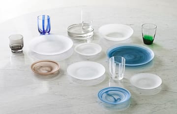 Stripe glass 39 cl - Blue Stripes - Normann Copenhagen