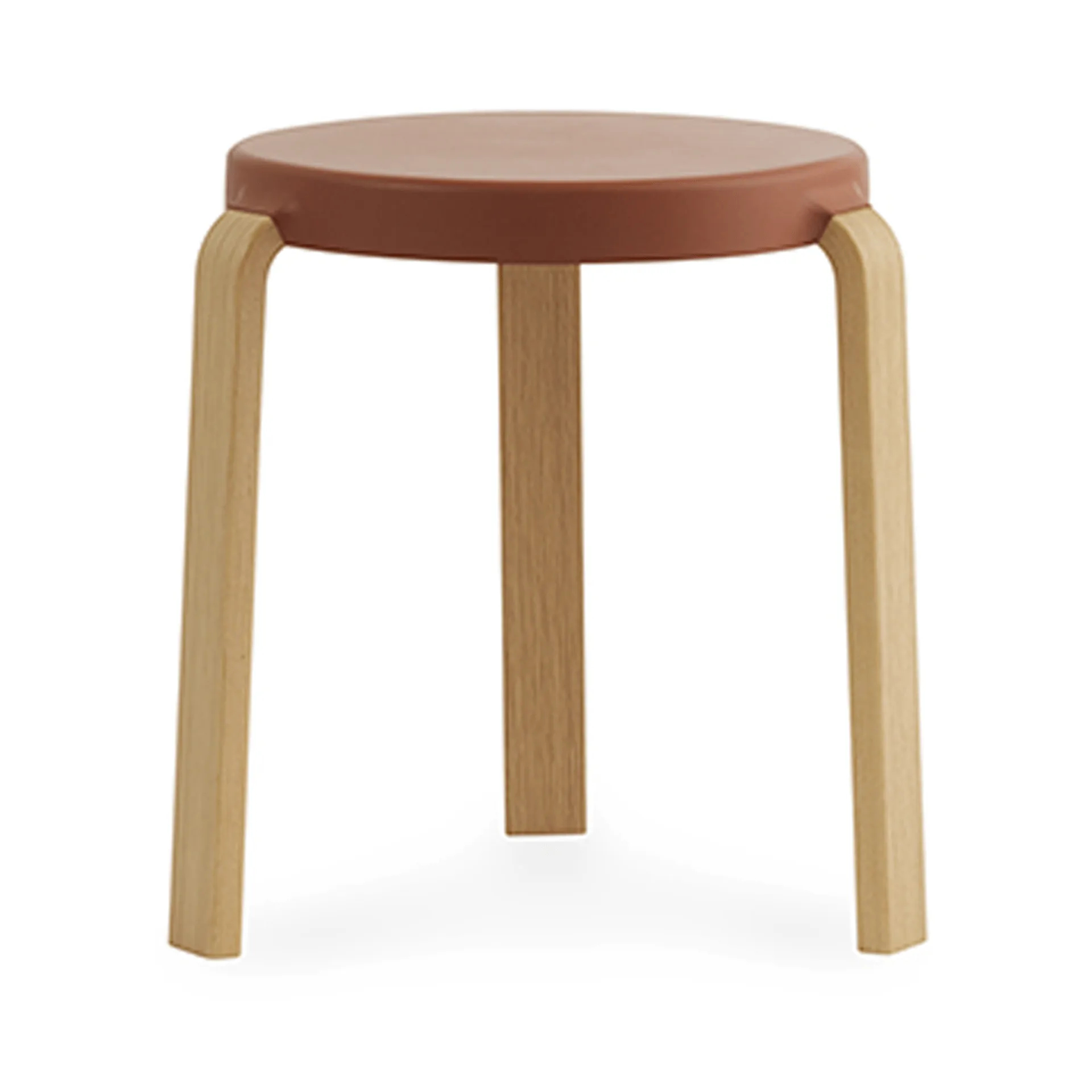 Tap stool, Caramel, oak legs Normann Copenhagen