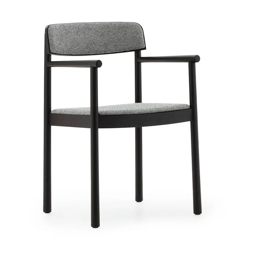 Timb armchair, Black ash-Hallingdal 166 Normann Copenhagen