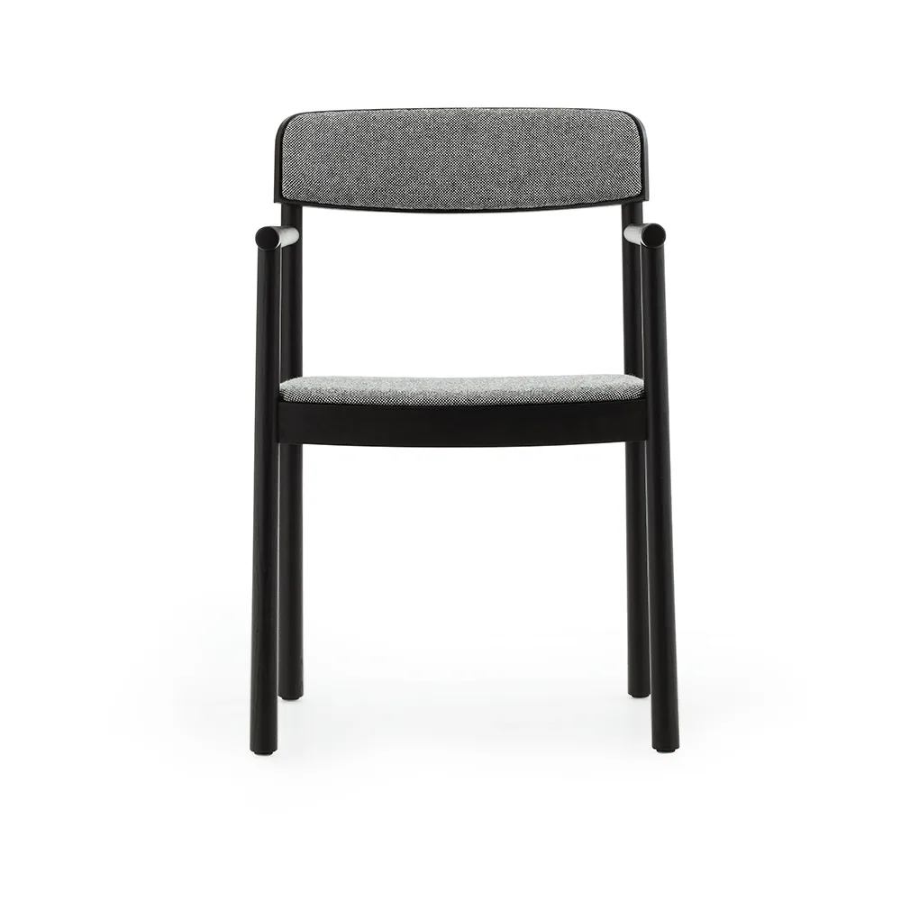 Timb armchair, Black ash-Hallingdal 166 Normann Copenhagen