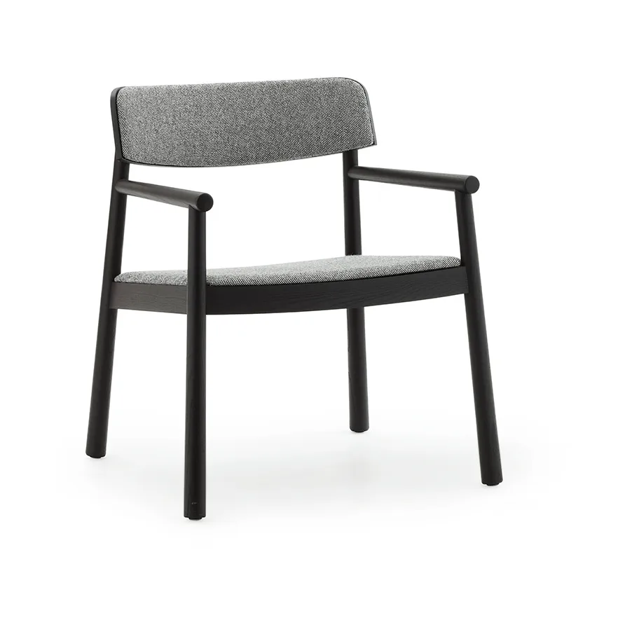 Timb armchair, Black ash-Hallingdal 166 Normann Copenhagen