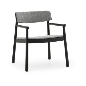 Timb armchair - Black ash-Hallingdal 166 - Normann Copenhagen