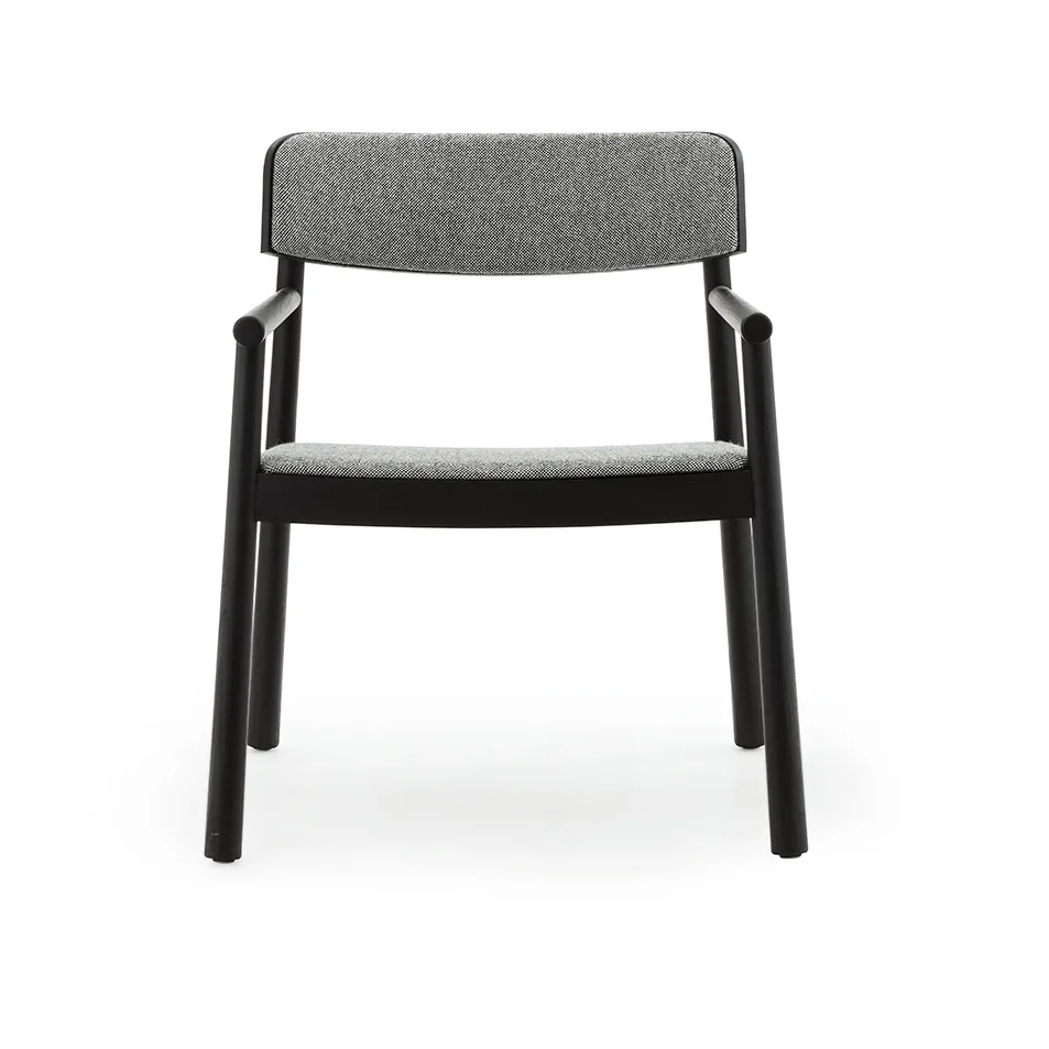 Timb armchair, Black ash-Hallingdal 166 Normann Copenhagen