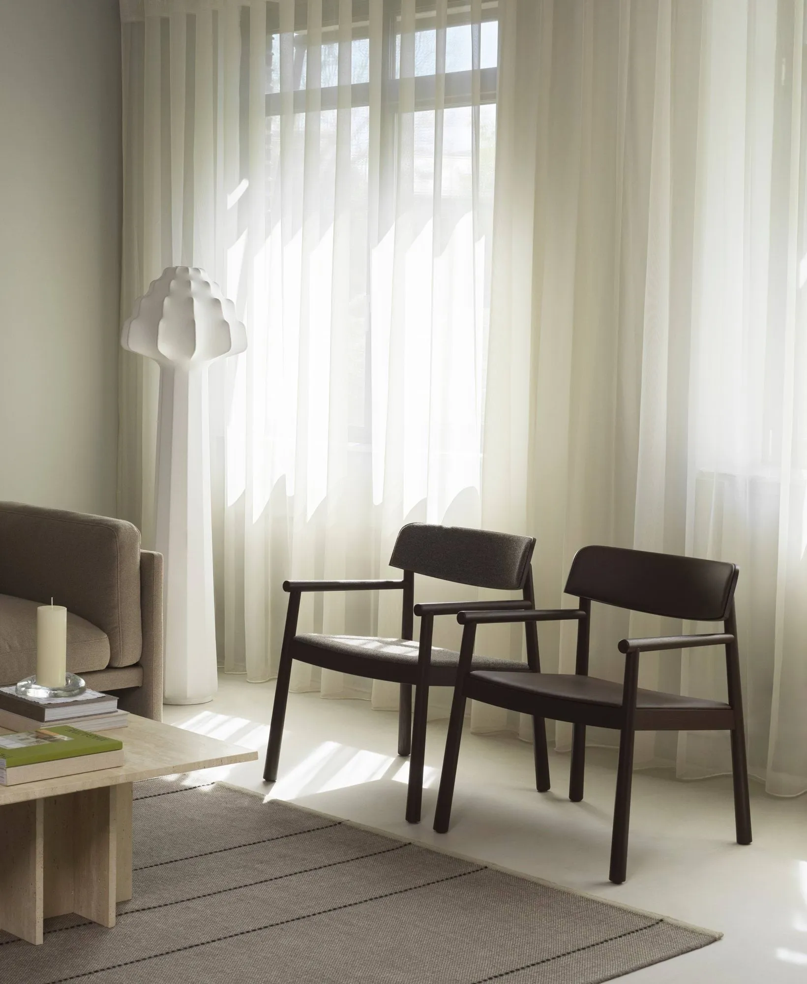 Timb armchair, Brown ash Normann Copenhagen