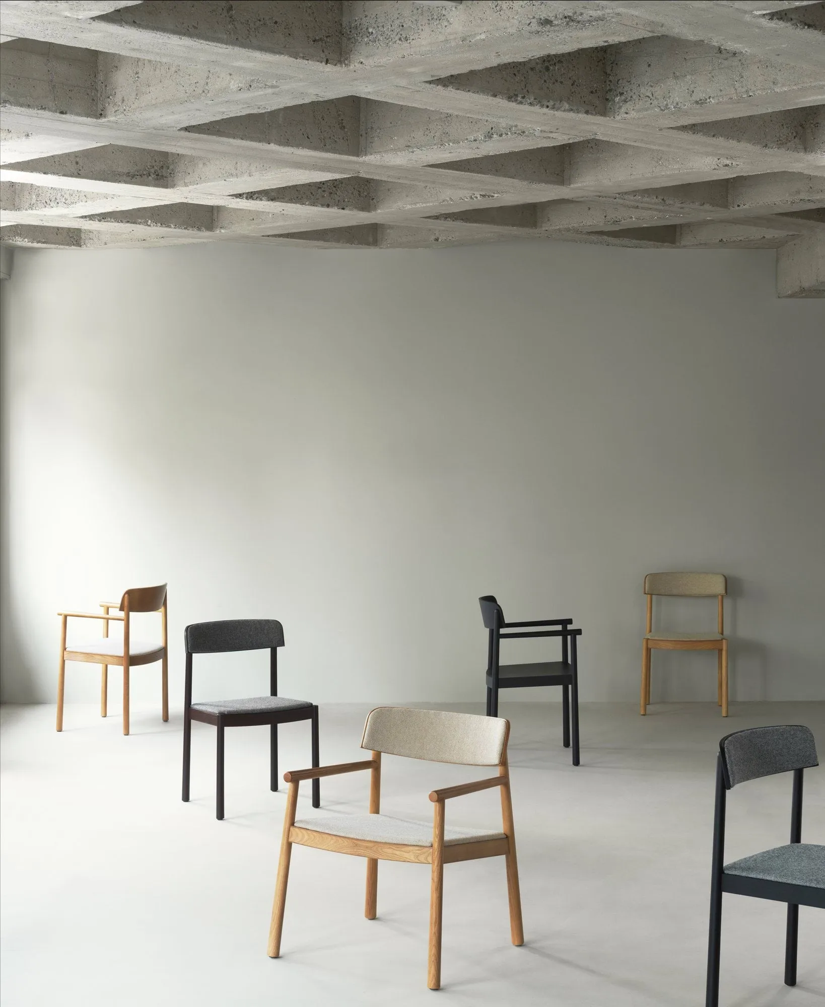 Timb armchair, Tan ash-Hallingdal 220 Normann Copenhagen