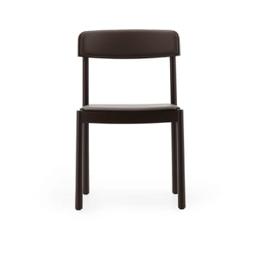 Timb chair - Brown ash-ultra leather chocolate - Normann Copenhagen