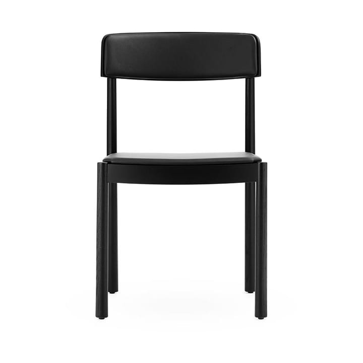 Timb chair with cushion - Black/ Ultra Leather - Black - Normann Copenhagen