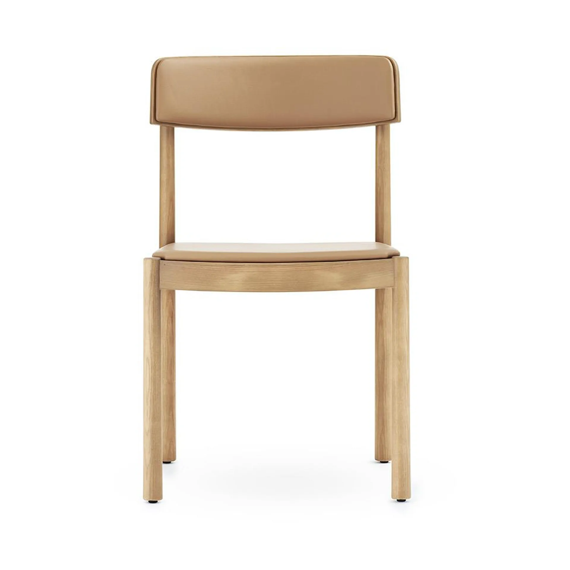 Timb chair with cushion, Tan/ Ultra Leather - Camel Normann Copenhagen