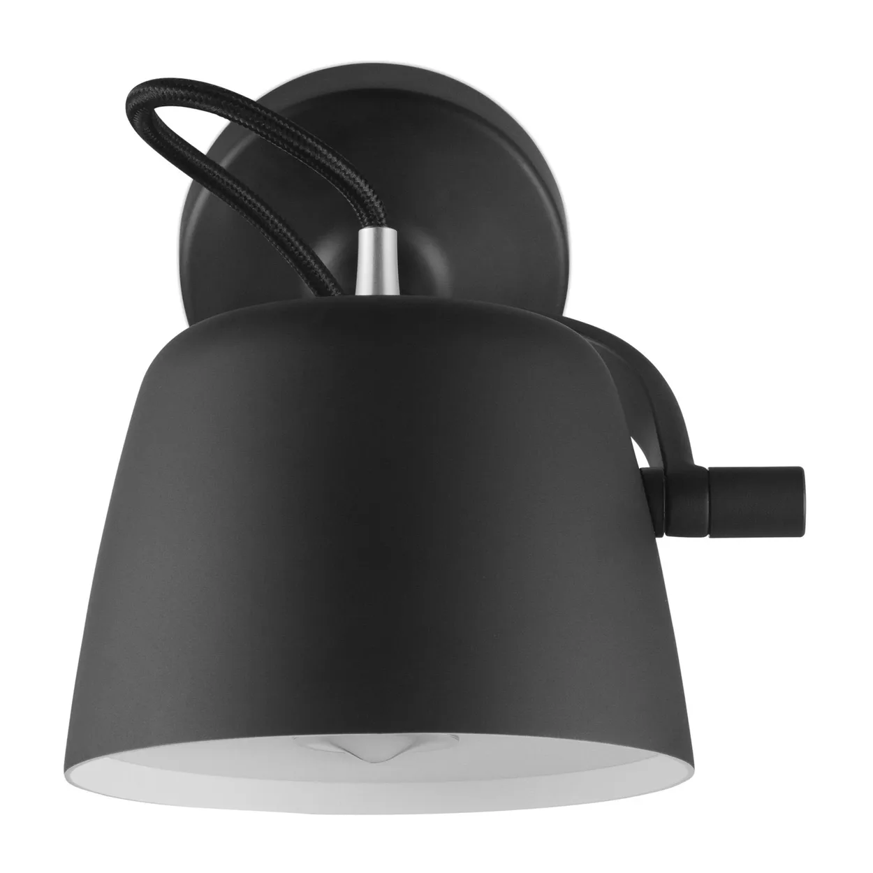 Normann Copenhagen Tub wall lamp Black | Scandinavian Design | Wall lights | Black