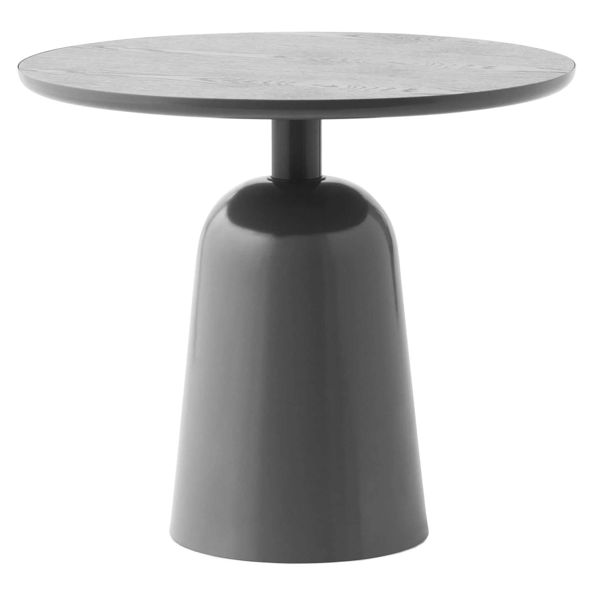 Turn adjustable table Ø55 cm, grey Normann Copenhagen