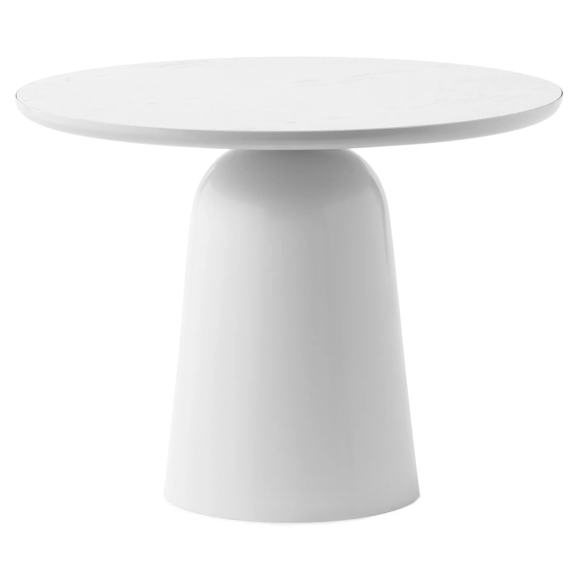 Turn adjustable table Ø55 cm, warm grey Normann Copenhagen