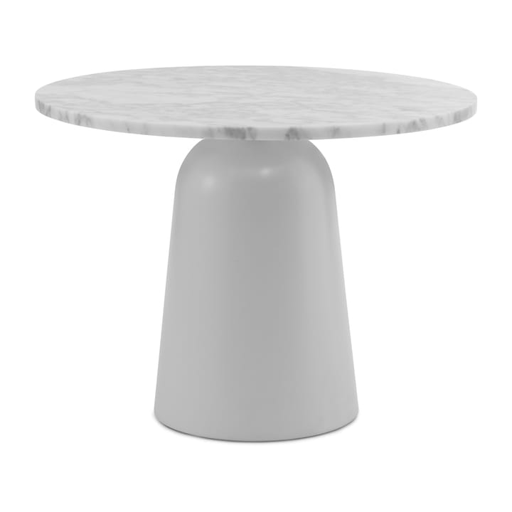 Turn adjustable table Ø55 cm - White marble - Normann Copenhagen