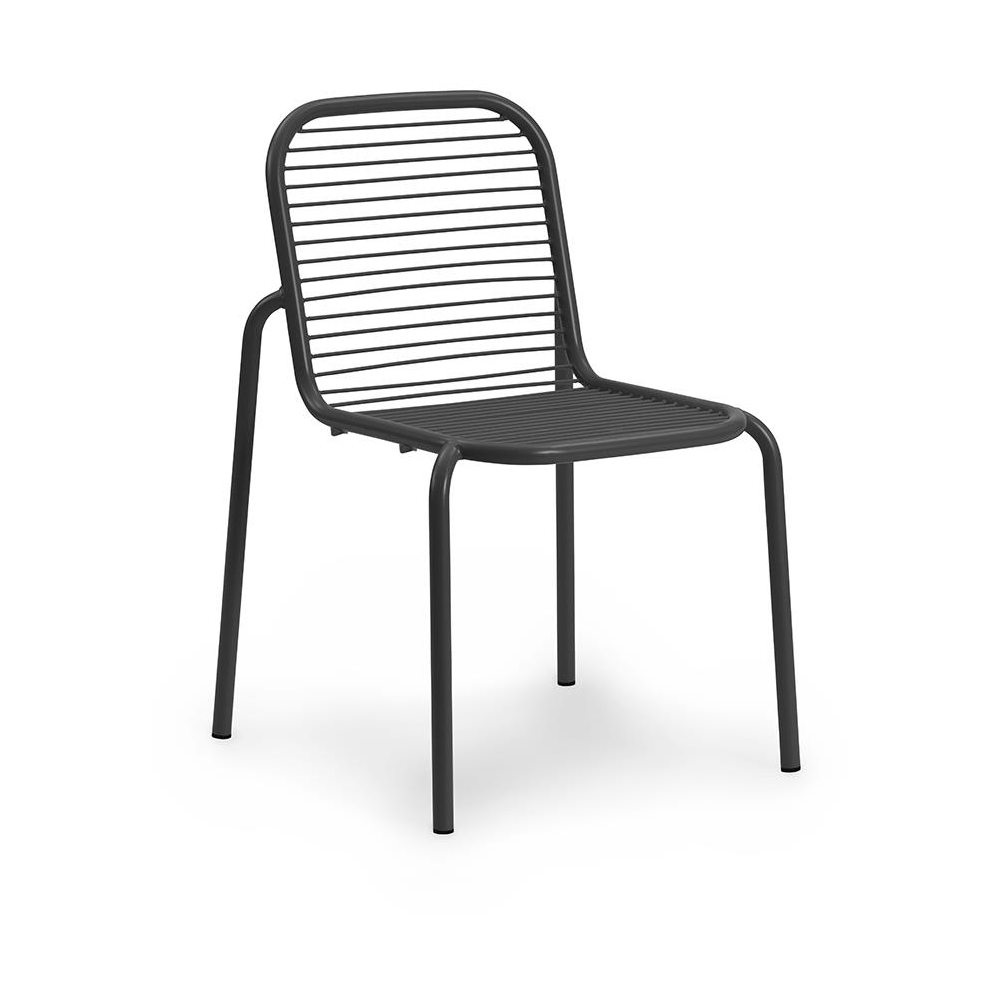 Normann Copenhagen Vig chair Black | Scandinavian Design | Garden chairs | Black