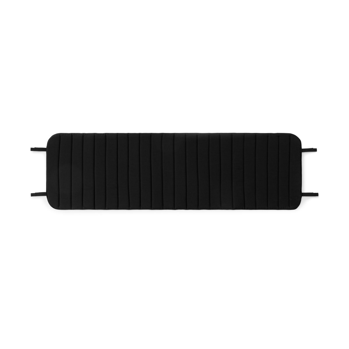Normann Copenhagen Vig cushion for sun lounger Black