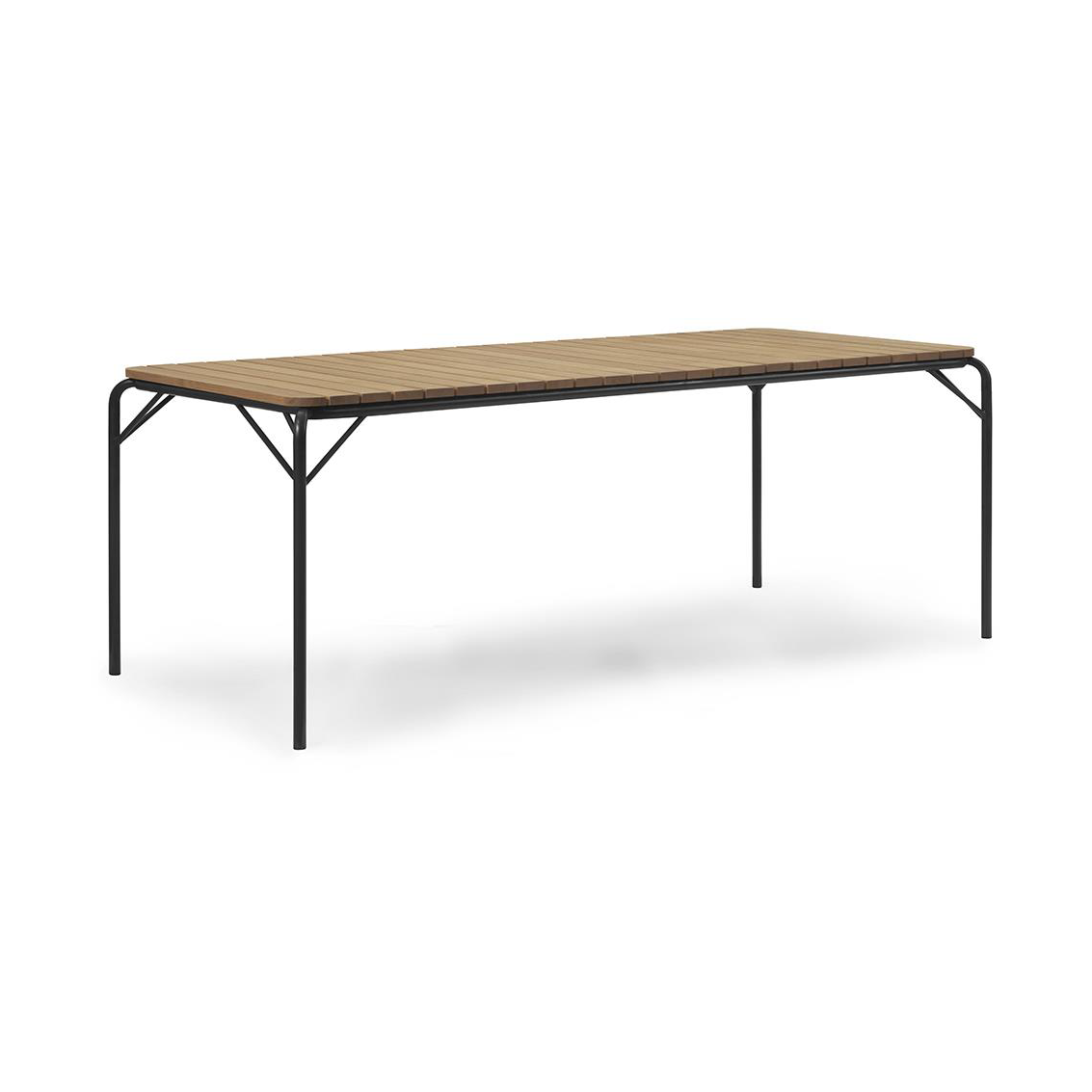 Normann Copenhagen Vig Robinia 90x200 cm Black | Scandinavian Design | Garden tables | Black