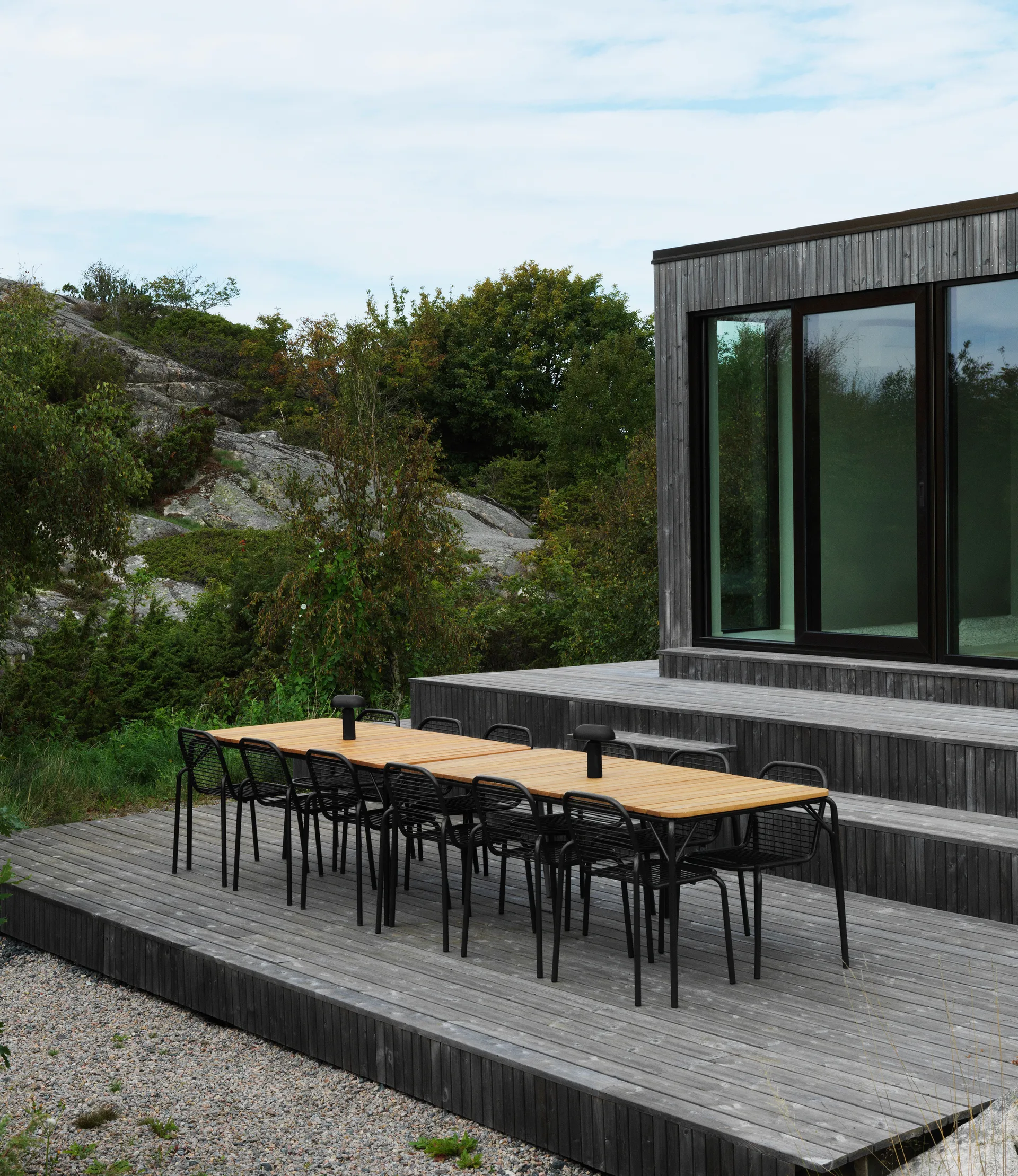 Vig Robinia 90x200 cm, Black Normann Copenhagen