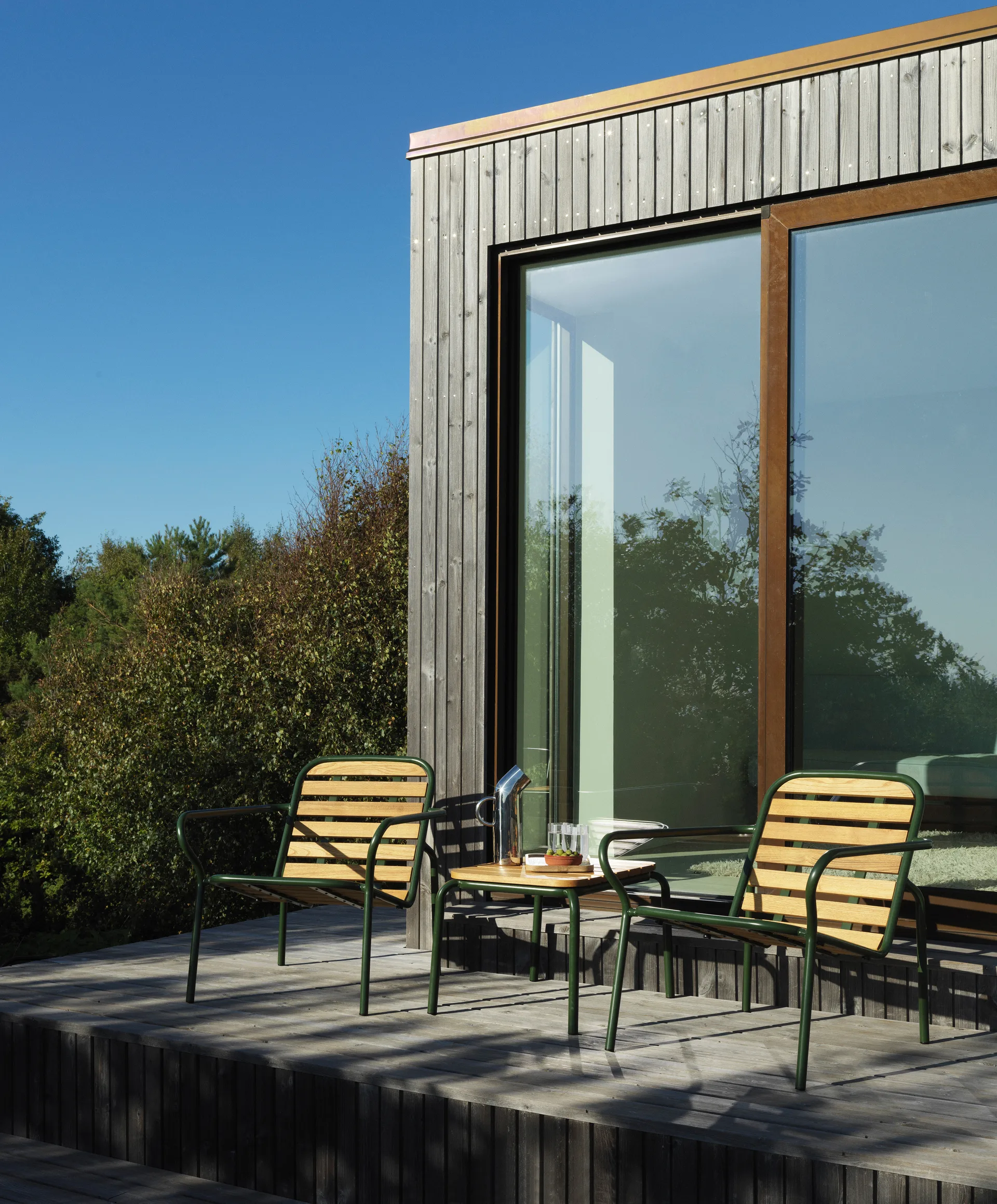 Vig Robinia coffee table 55x45 cm, Green Normann Copenhagen