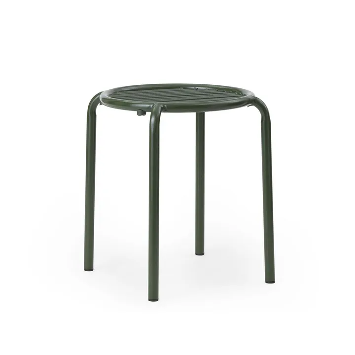 Vig round stool - Green, Ø41x46 cm - Normann Copenhagen