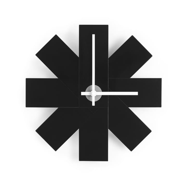 Watch me wall clock, black Normann Copenhagen