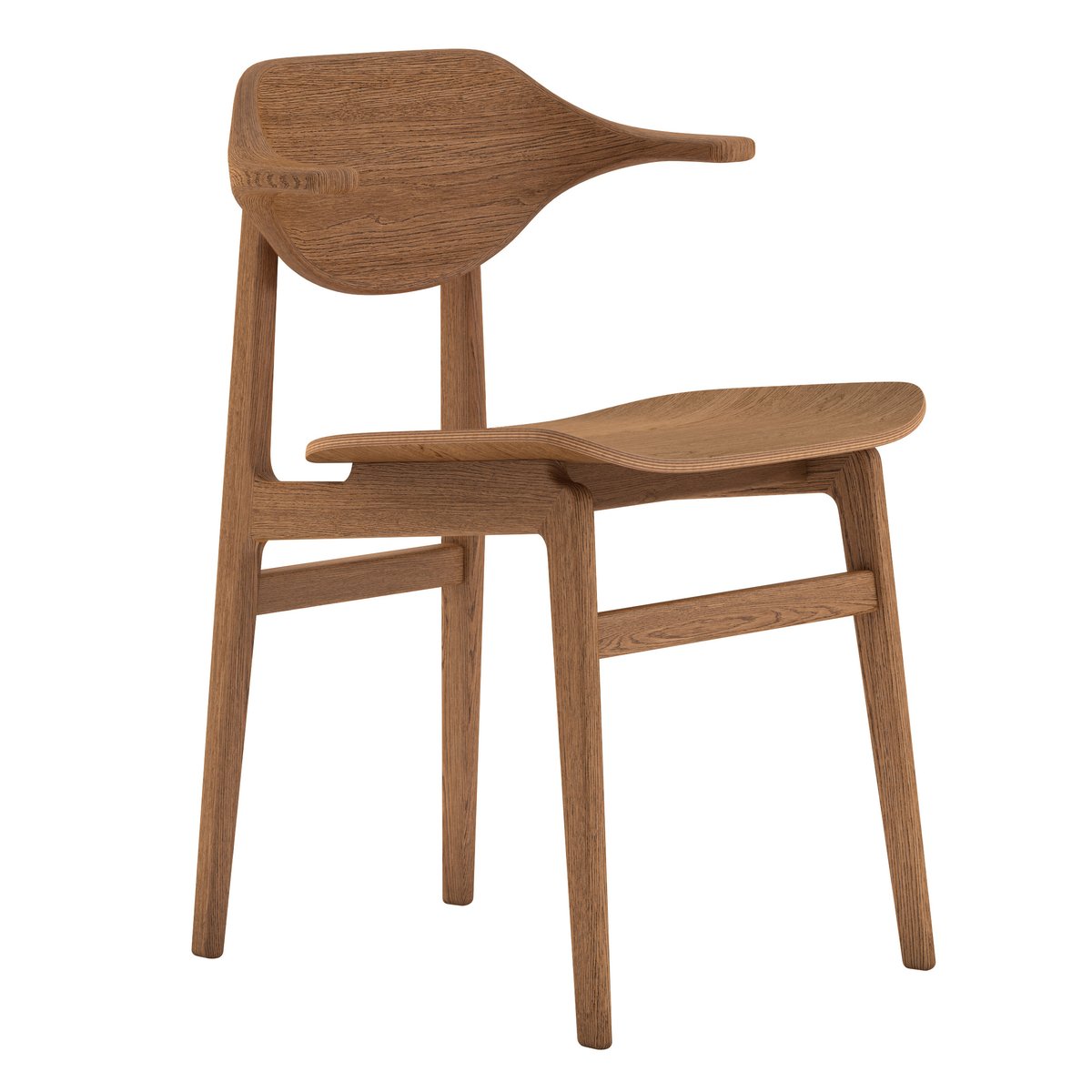 NORR11 Buffalo chair Light smoked oak | Scandinavian Design | Chairs | Brown